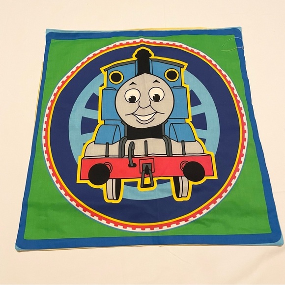 Thomas & Friends Pillowcases Homemade 16” x 15.5” Pillow Cases Lot of 2 - Picture 8 of 12